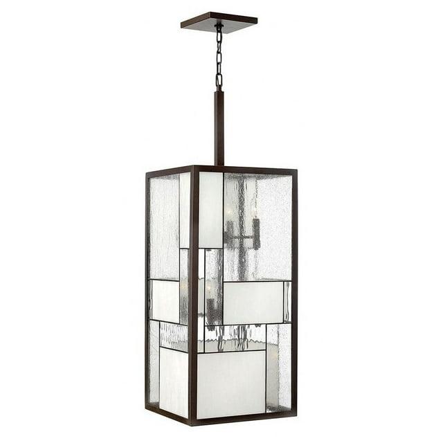 Yoshida 12-Light Unique / Statement Rectangle / Square Chandelier