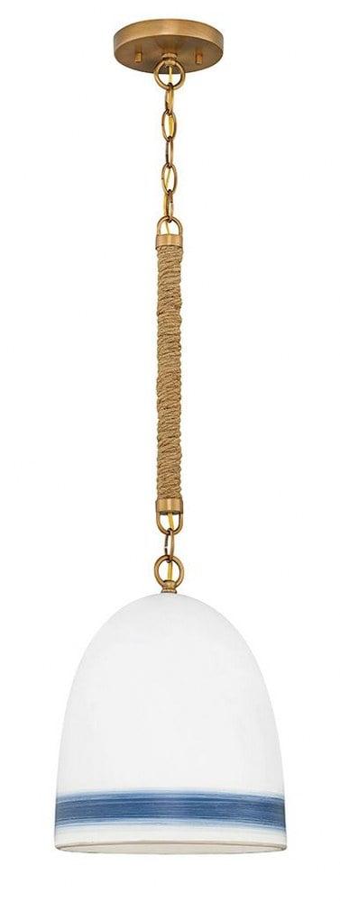 Hinkley Lighting - Nash - 1 Light Small Pendant in Traditional-Coastal Style -