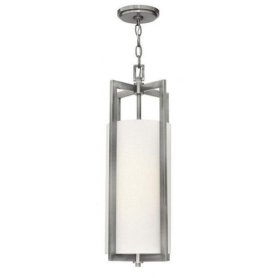 Hinkley Lighting - One Light Pendant - Hampton - 1 Light Small Drum Pendant in