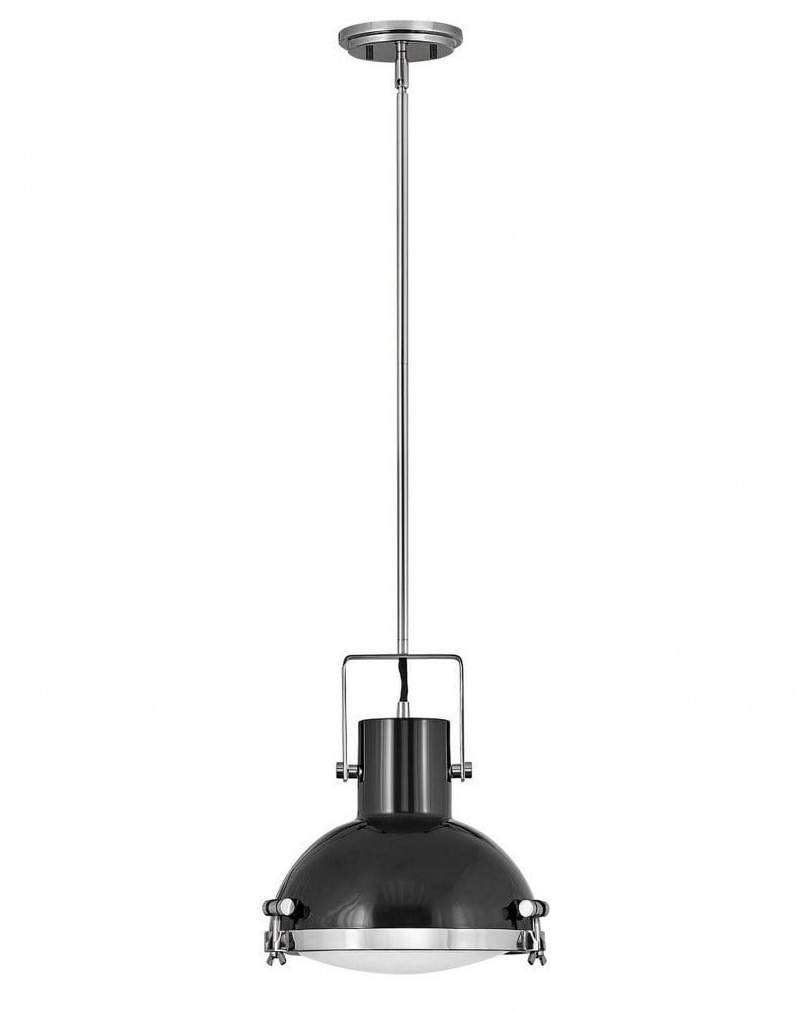 Nautique Single Light Coastal Pendant w/ Etched Opal Glass