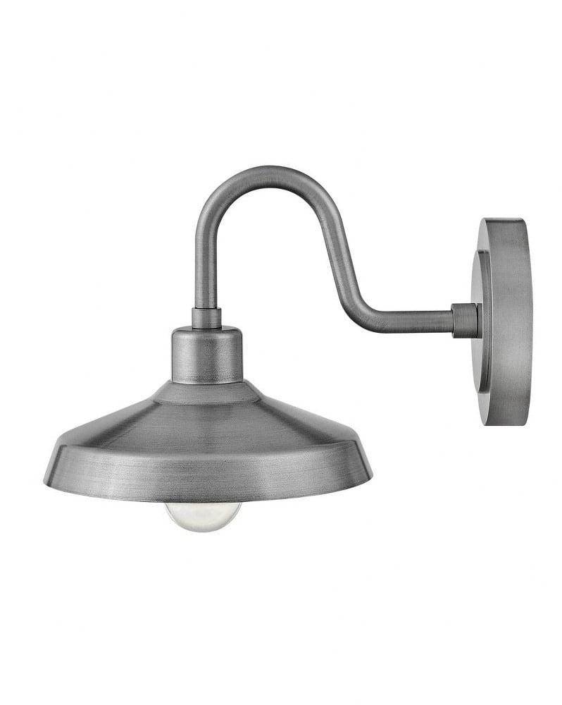 Hinkley Lighting - One Light Wall Mount - Forge - 1 Light Small Outdoor Wall