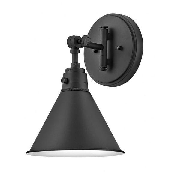 Arti 7.75-in Swing Arm Single Light Wall Sconce with On/Off Switch