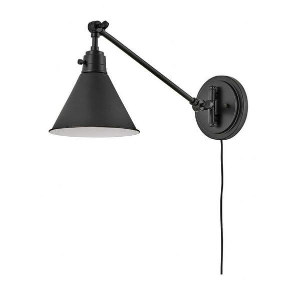 Lennon Plug-In Task Sconce - Brass