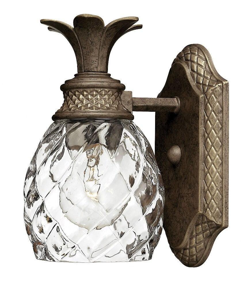 Plantation 1-Light Pineapple Accent Wall Sconce