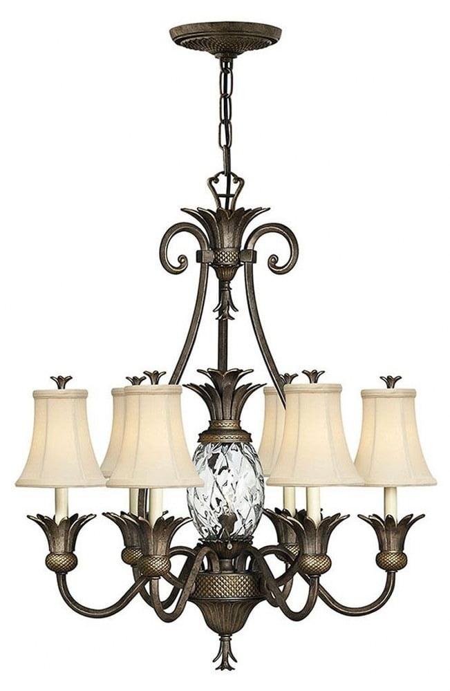 Hinkley Lighting - Plantation - 7 Light Large Chandelier in Traditional-Glam