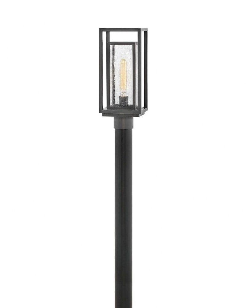 Hinkley Lighting - Republic - 1 Light Medium Outdoor Post or Pier Mount Lantern