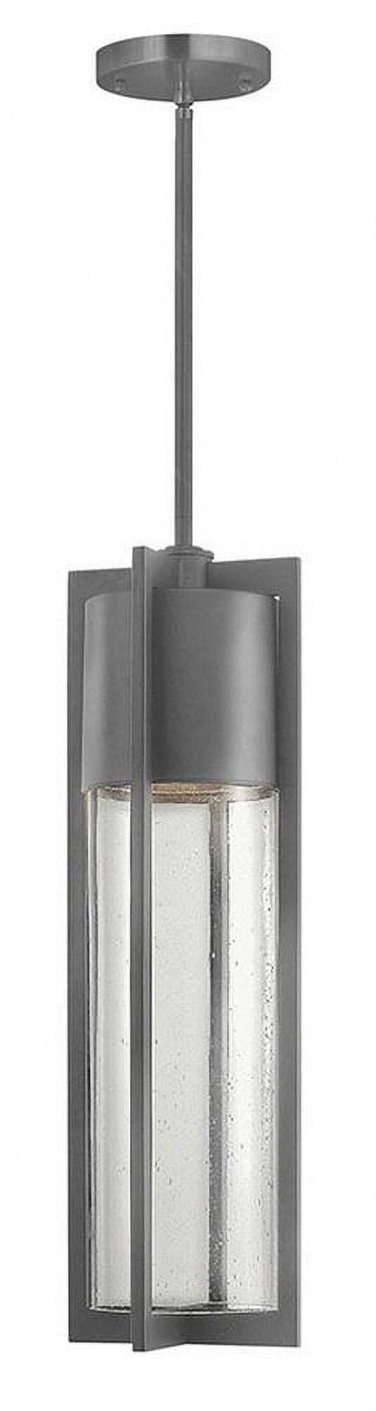 Hinkley Lighting Shelter 1 - Light Pendant in  Hematite