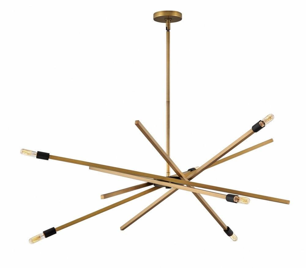 Archer 6 - Light Sputnik Modern Linear Chandelier