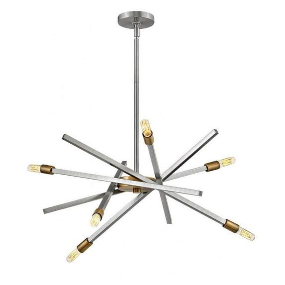 Archer 6-Light Sputnik Articulating Single Tier Chandelier