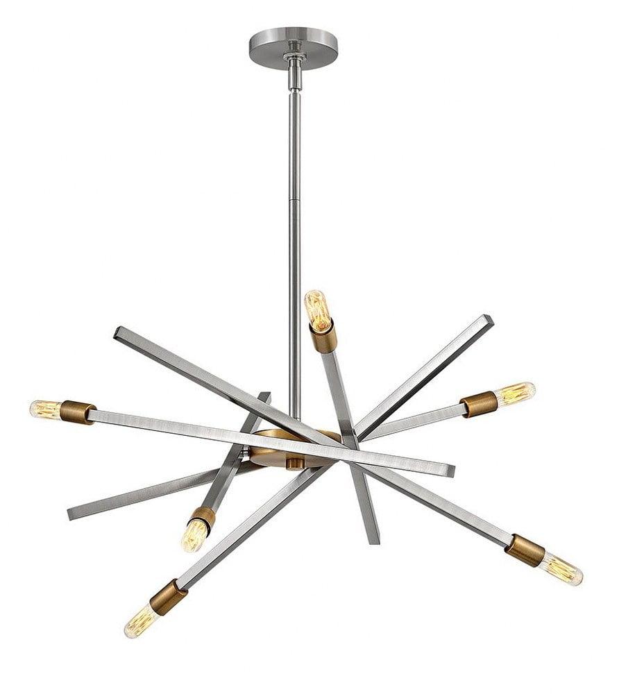 Archer 6-Light Sputnik Articulating Single Tier Chandelier