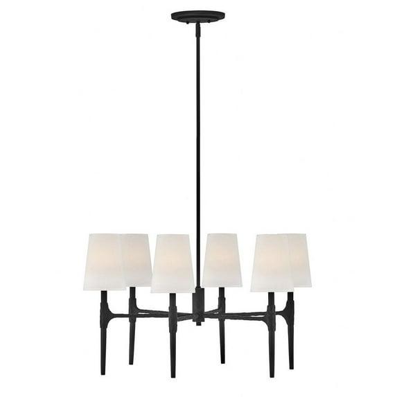 Ingle Chandelier - Black / 28"Dia