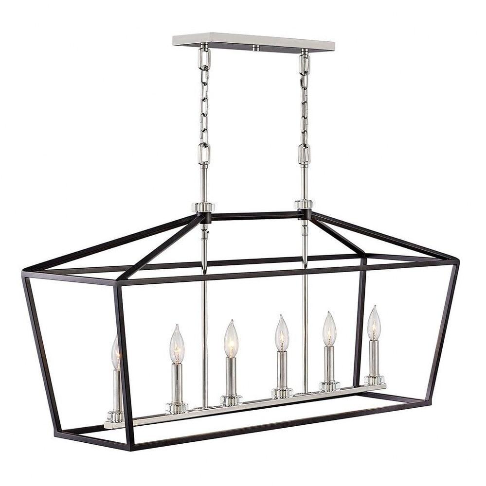 Hinkley Lighting - Six Light Chandelier - Chandelier - Stinson - 6 Light Linear