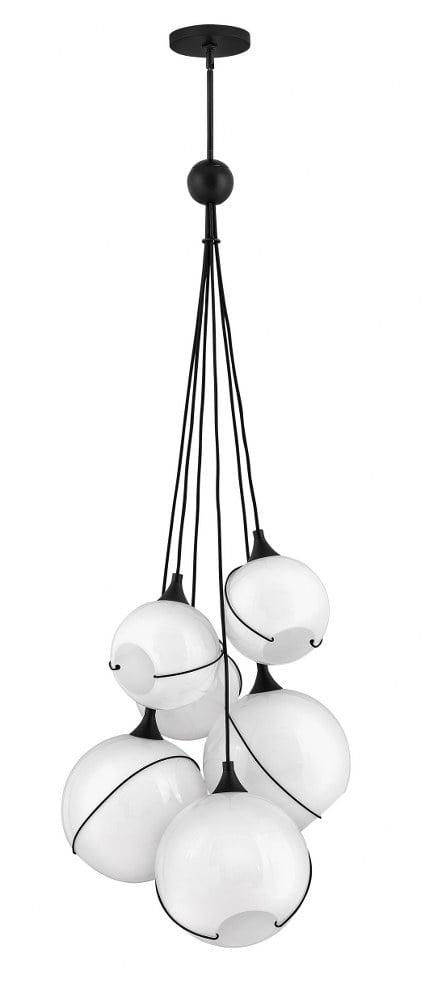 Skye 6 - Light Globe Chandelier