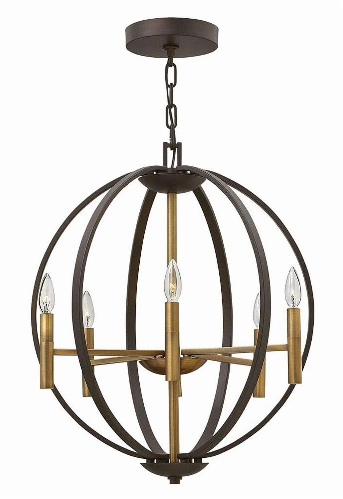 Euclid 6 - Light Unique / Statement Globe Chandelier