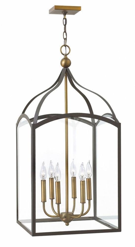 Hinkley Clarendon 16" Wide Bronze Pendant Light