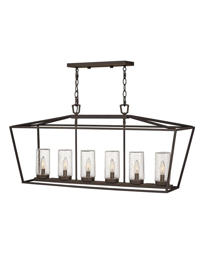 Hinkley Lighting - Six Light Outdoor Lantern - Alford Place - 6 Light Outdoor