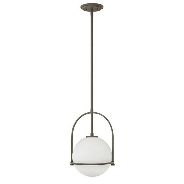 Arie Single Light Glass Dimmable Pendant