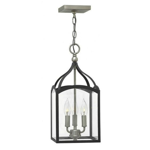 Clarendon 3 - Light Lantern Rectangle Pendant