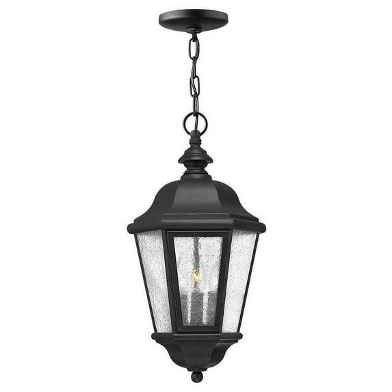 Hinkley Edgewater Black 3 -Bulb 18.5" H Outdoor Hanging Lantern