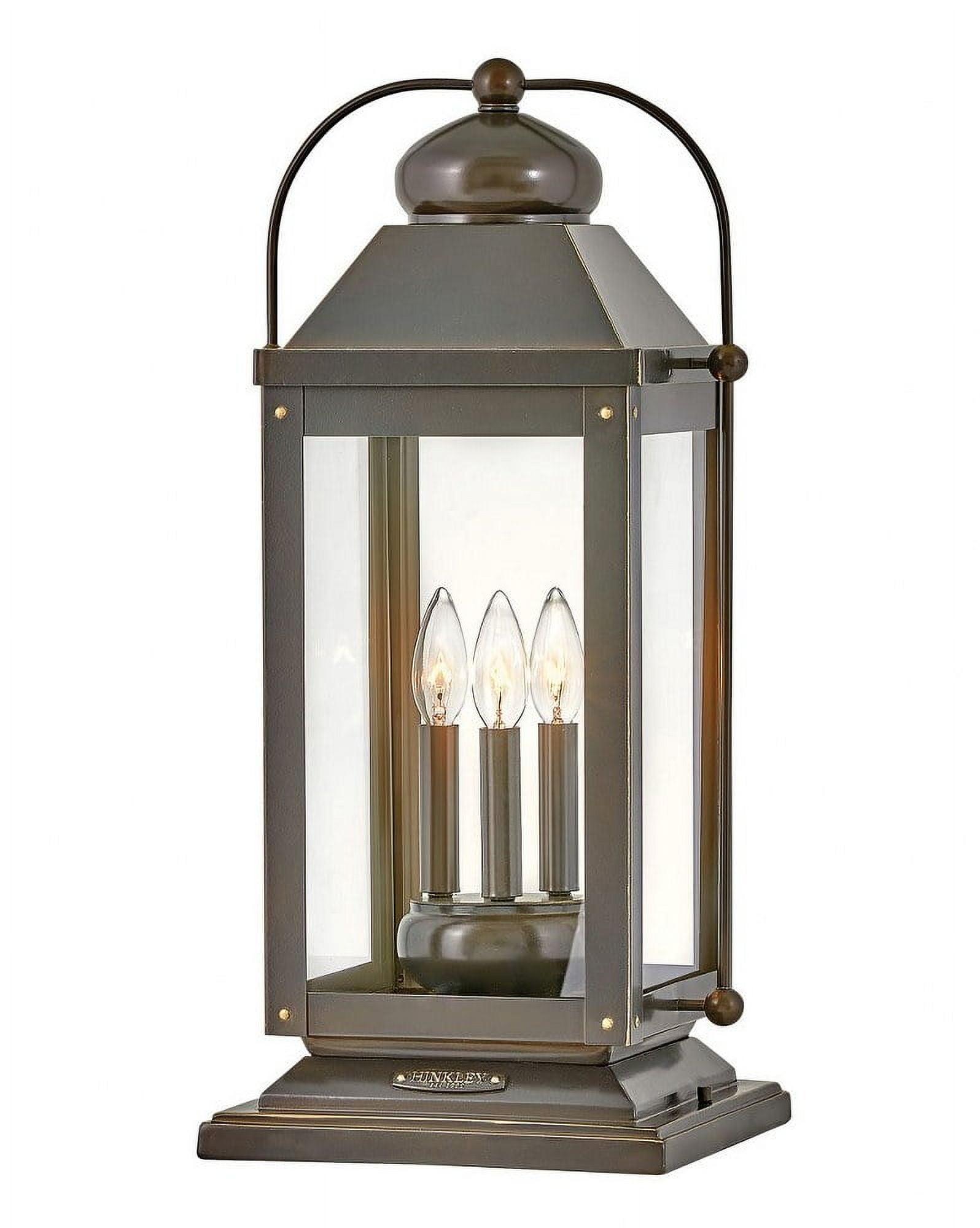 Hinkley Lighting - Three Light Outdoor Lantern - Outdoor - Anchorage - 3 Light