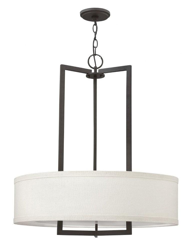 Hinkley Lighting Hampton 3 - Light Chandelier in  Buckeye Bronze