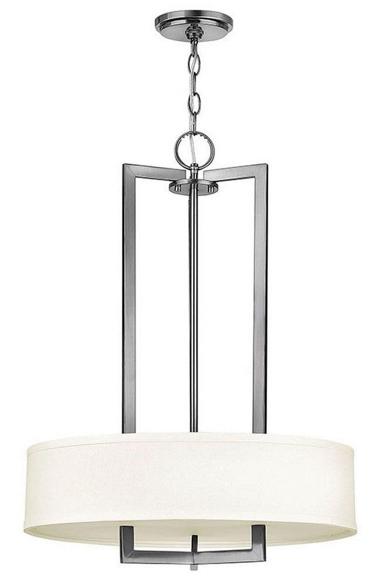 Hampton 3 - Light Unique / Statement Drum Pendant