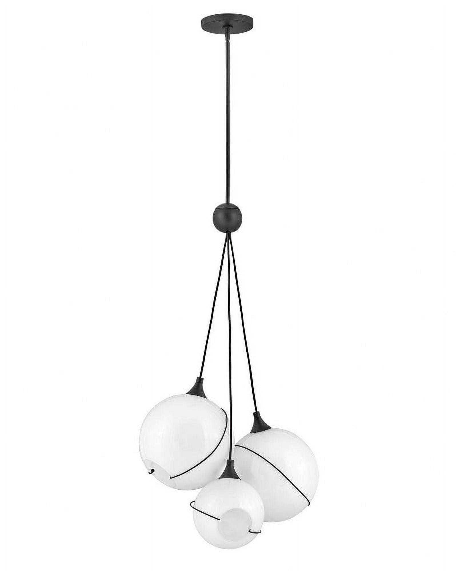 Hinkley Skye Three-Light Globe Pendant by Lisa McDennon