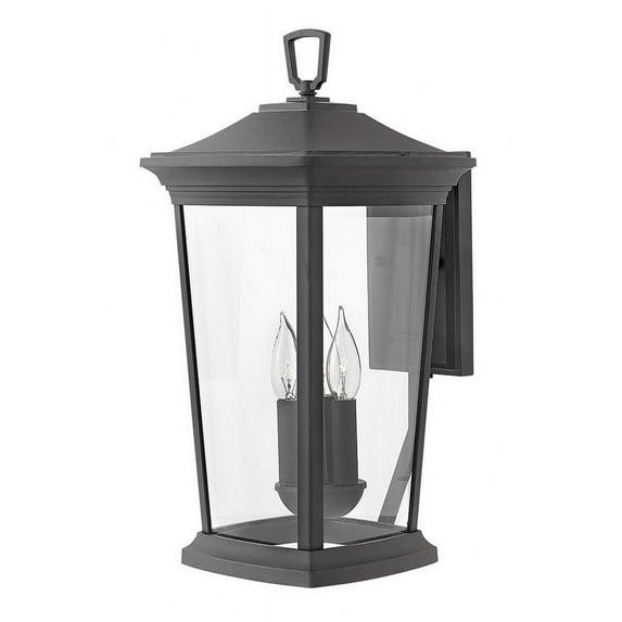 Hinkley Lighting Bromleys 3 - Light Wall Light in  Museum Black