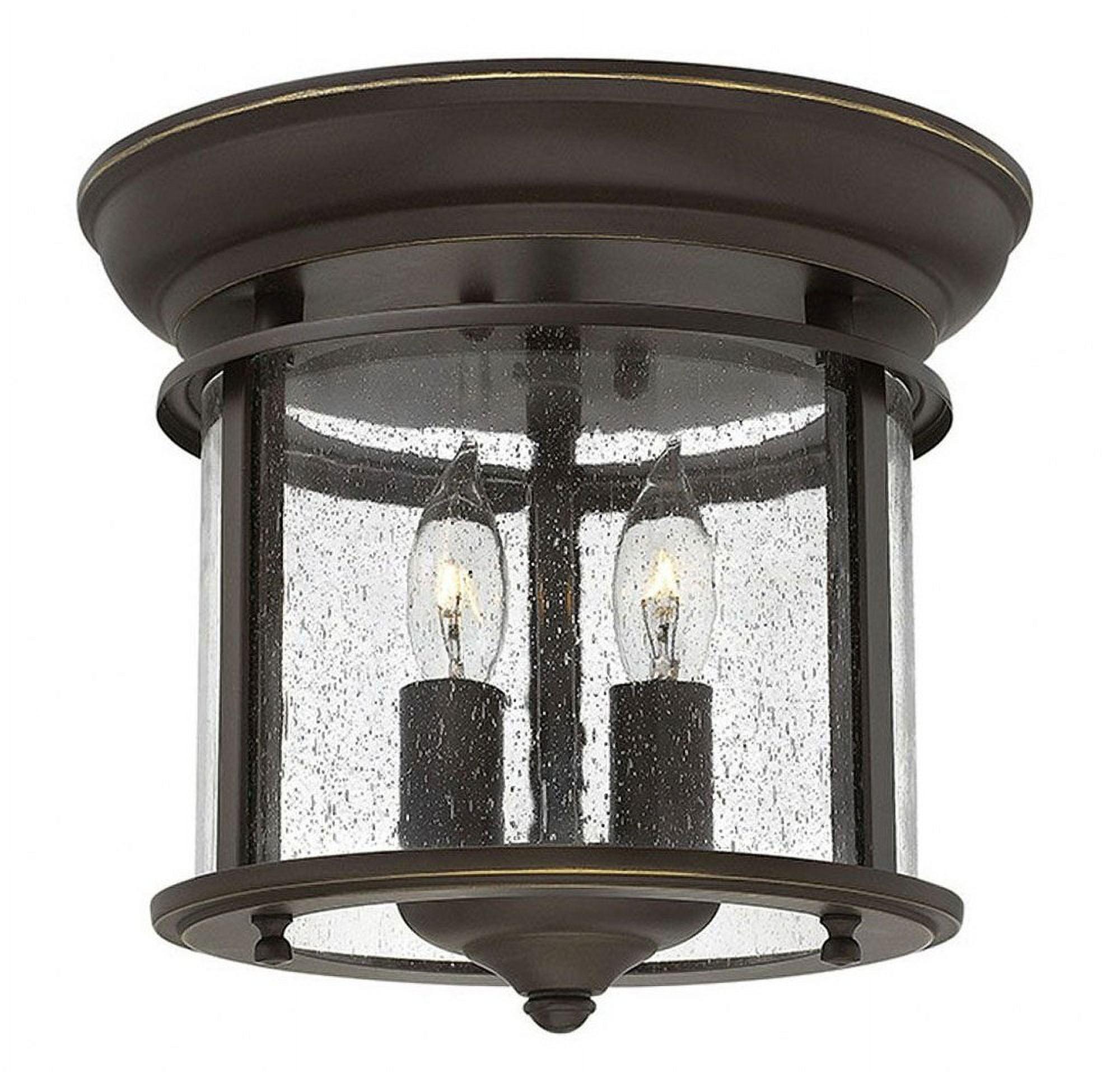 Hinkley Lighting - Two Light Flush Mount - Foyer - Gentry - 2 Light Small Flush