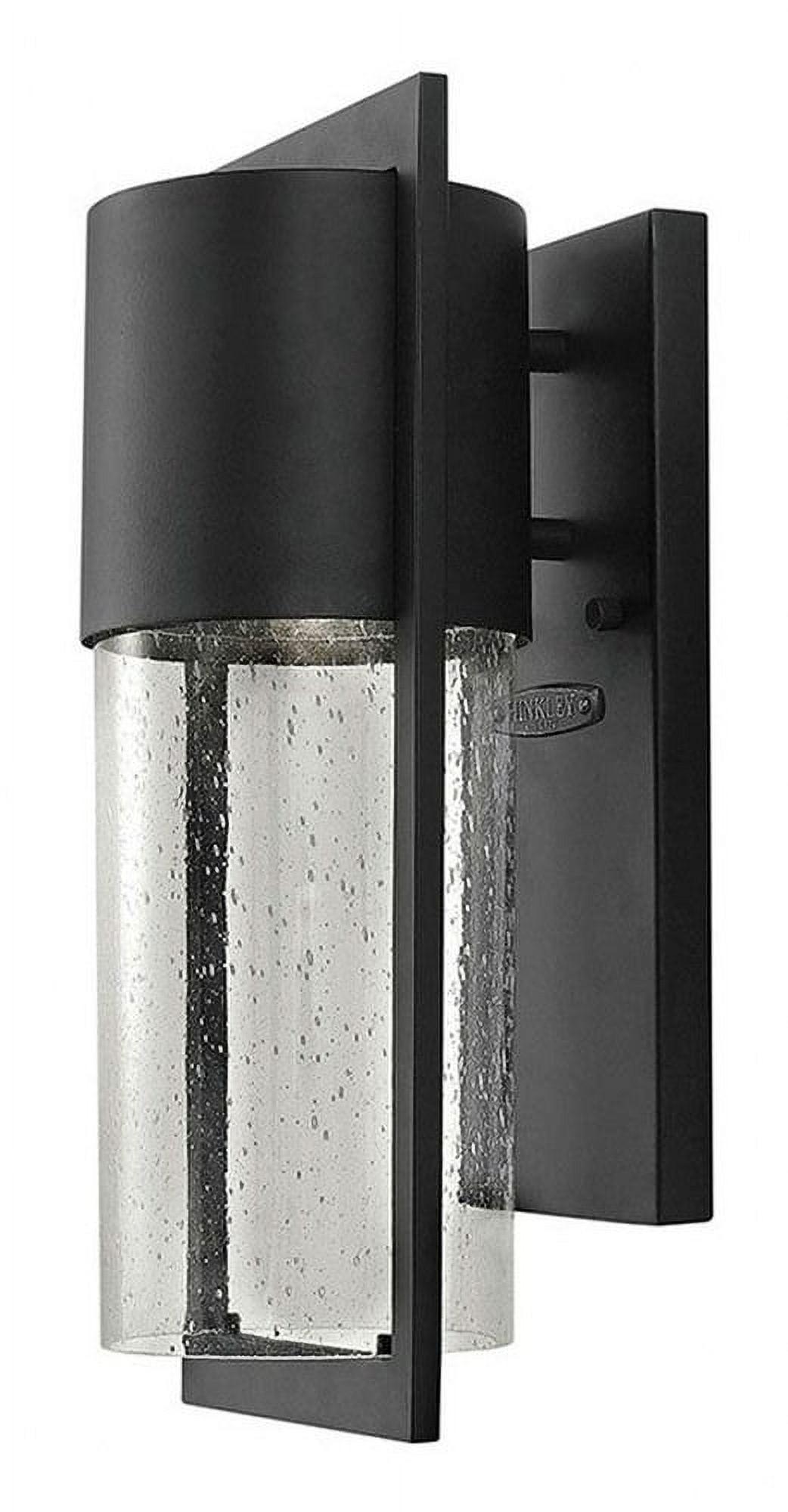 Hinkley Shelter 15 1/2" High Black Outdoor Wall Light