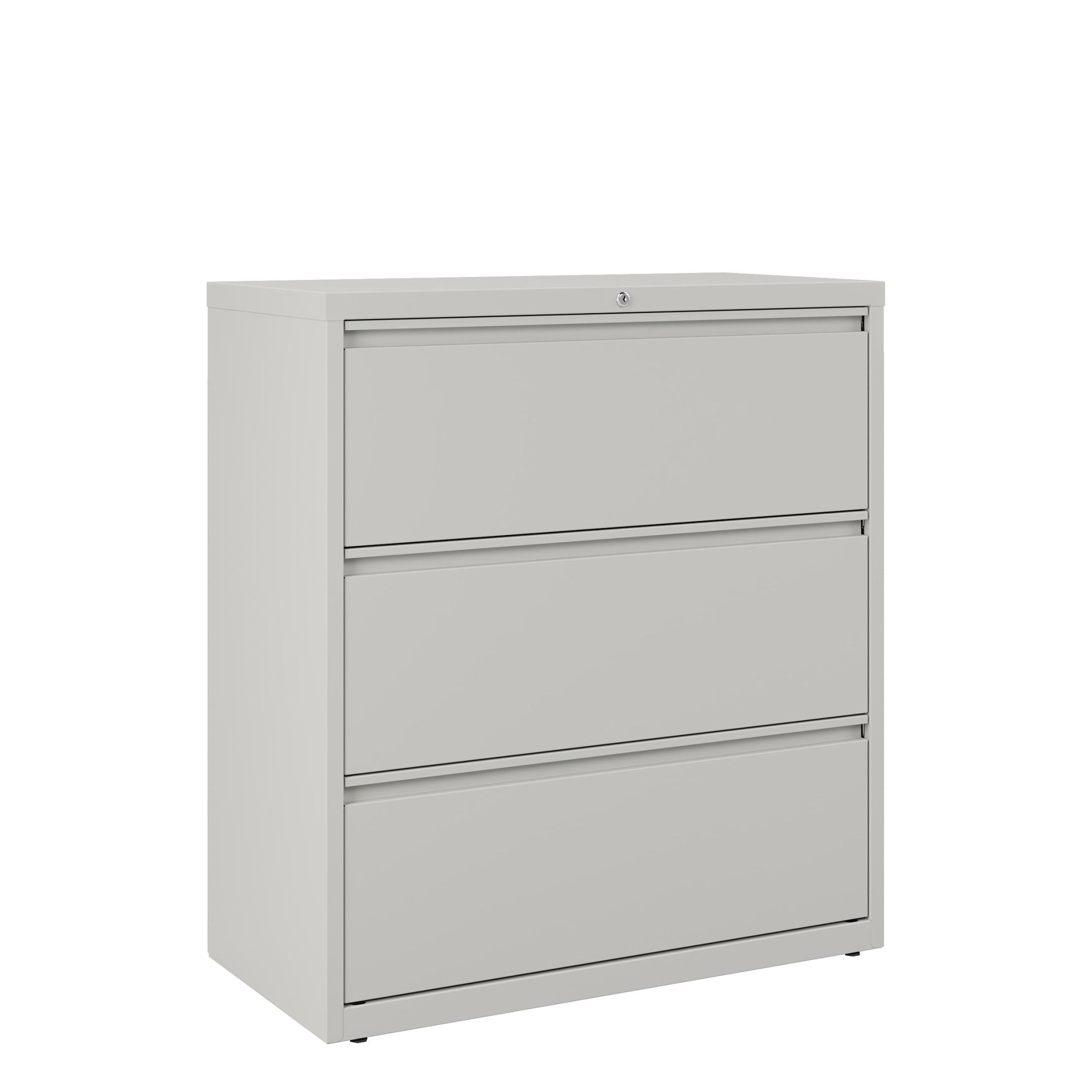 Fortress 36'' Wide 3 -Drawer Steel File Cabinet