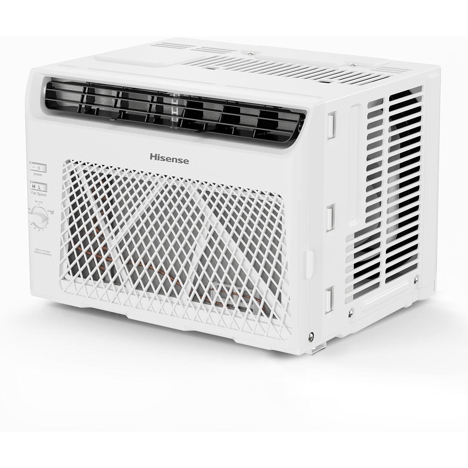 5,000 BTU Window Air Conditioner with Mechanical Rotary Controls for Rooms up to 310 sq. ft.