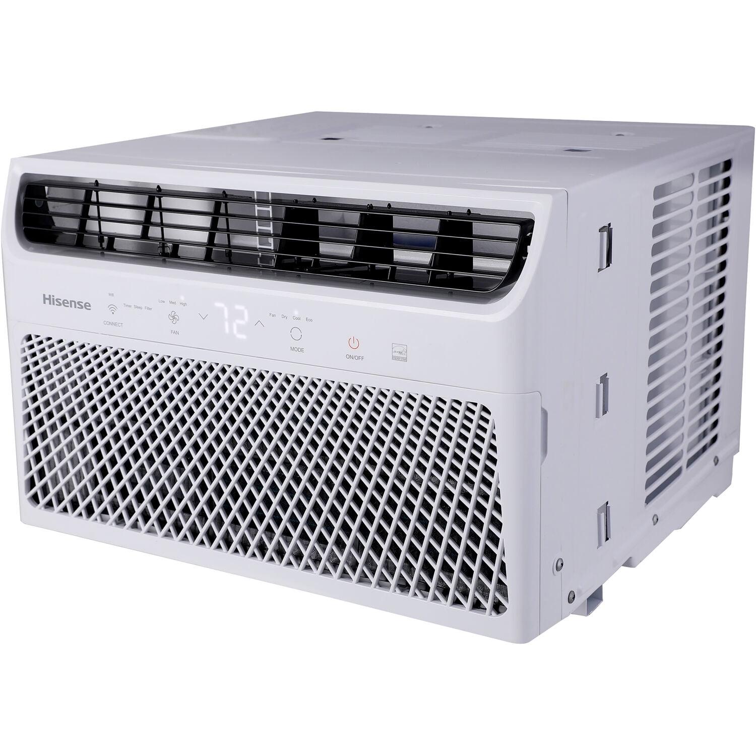 8,000 BTU Smart Window Inverter Air Conditioner with Wi-fi and Remote Control for up to 350 sq. ft.