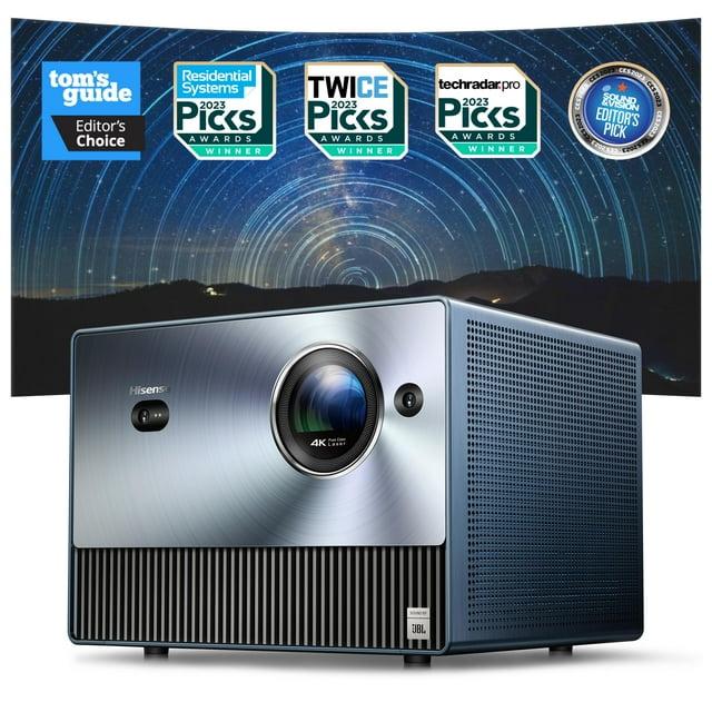 Hisense C1 Trichroma Laser 4K UHD Mini Projector with Dolby Vision, Dolby Atmos, & 1,600 Lumen Brightness