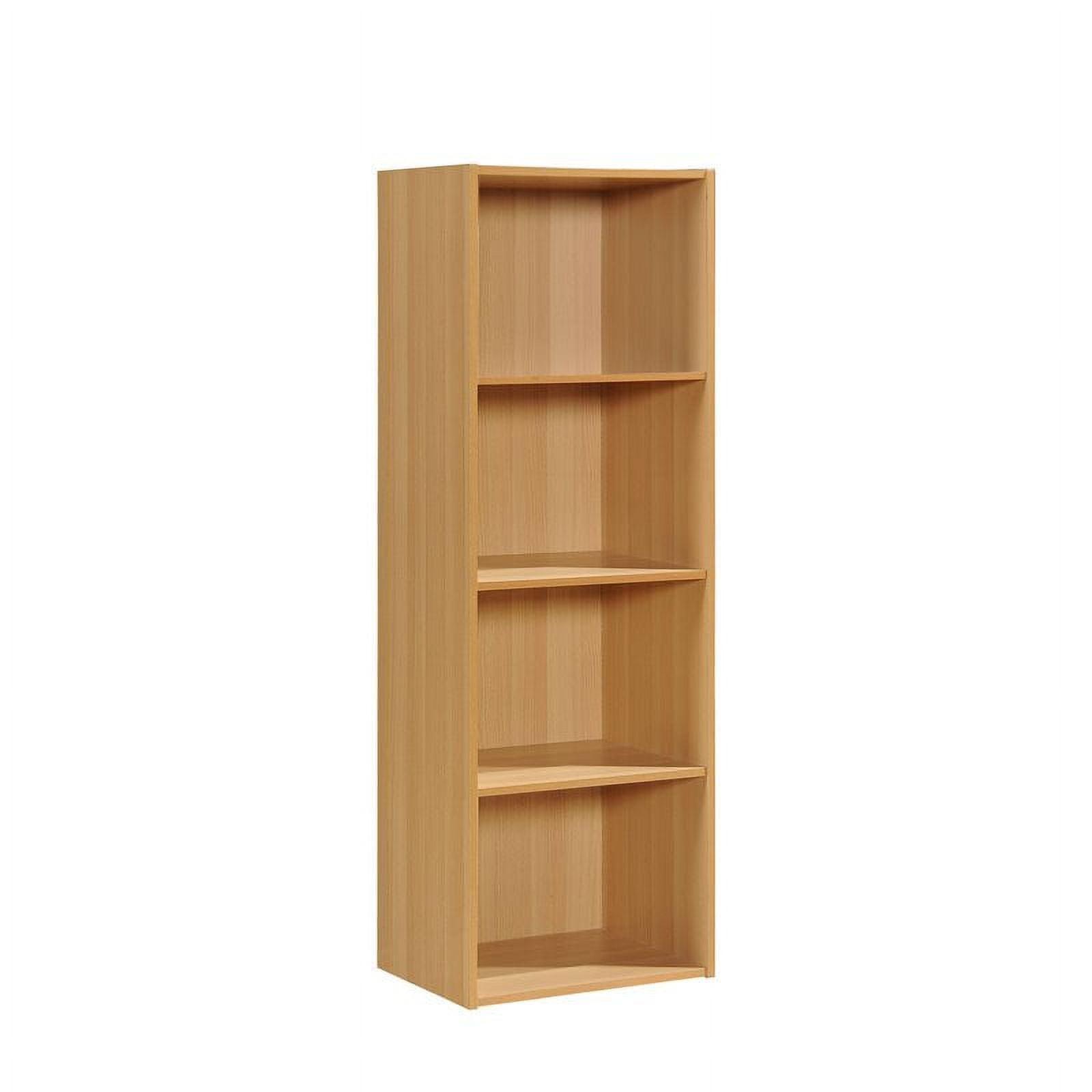 Beech 47-Inch 4-Shelf Bookcase for Kids and Toys