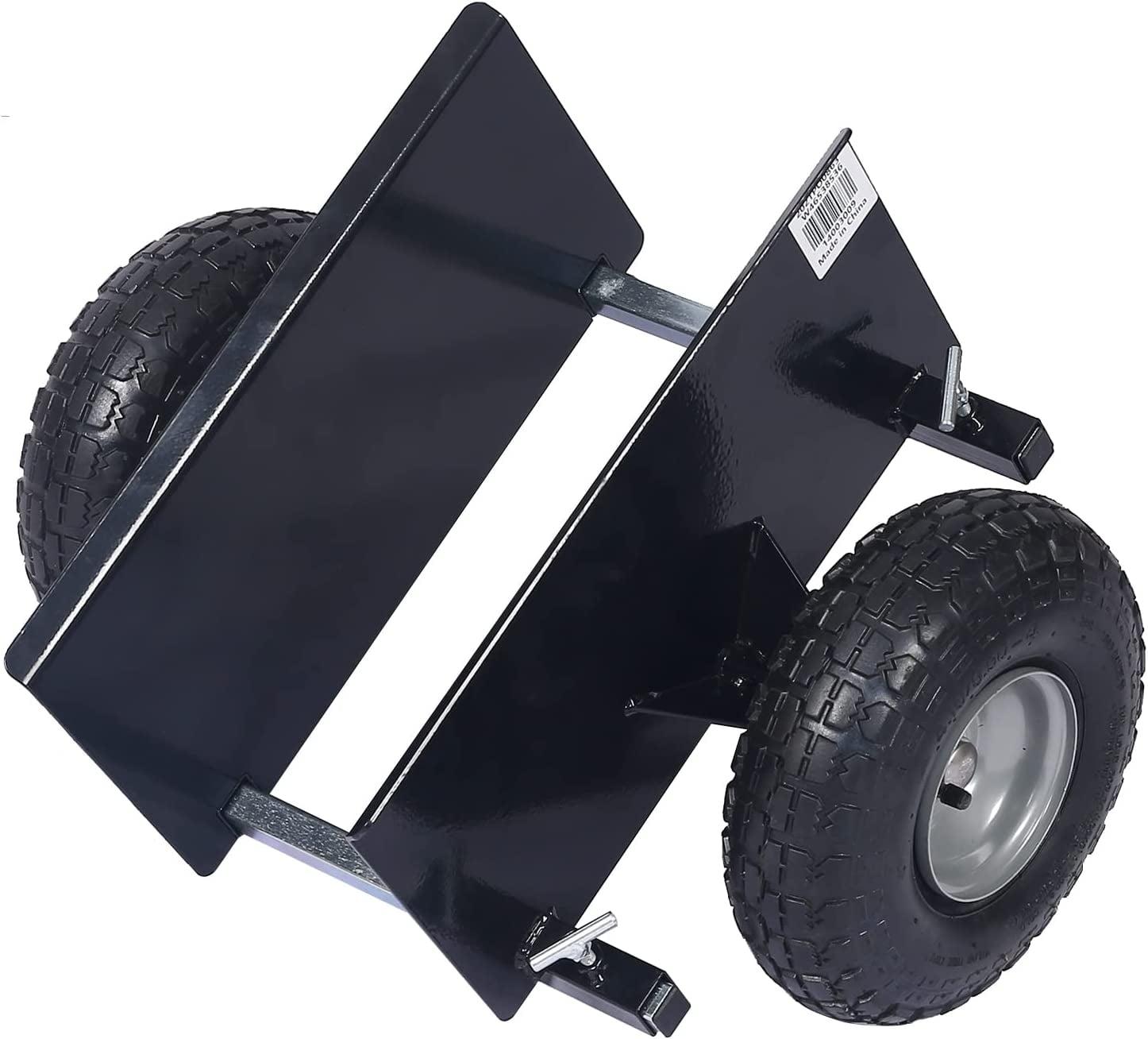 Holaki Heavy Duty Panel Dolly, Adjustable Panel Dolly, Pneumatic Wheels 600-Lb. Capacity Door Dollys with 10inch Pneumatic Wheels for Moving