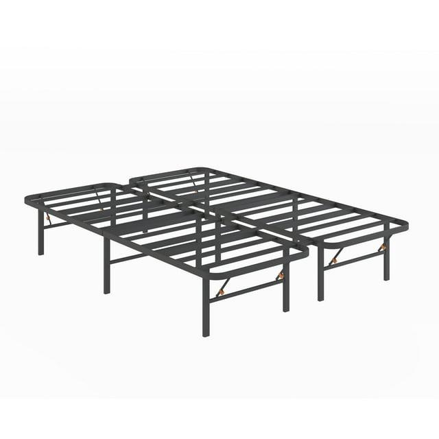 Home by Hollywood Bedder Base Steel Platform Bed Frame with 14" Underbed Storage
