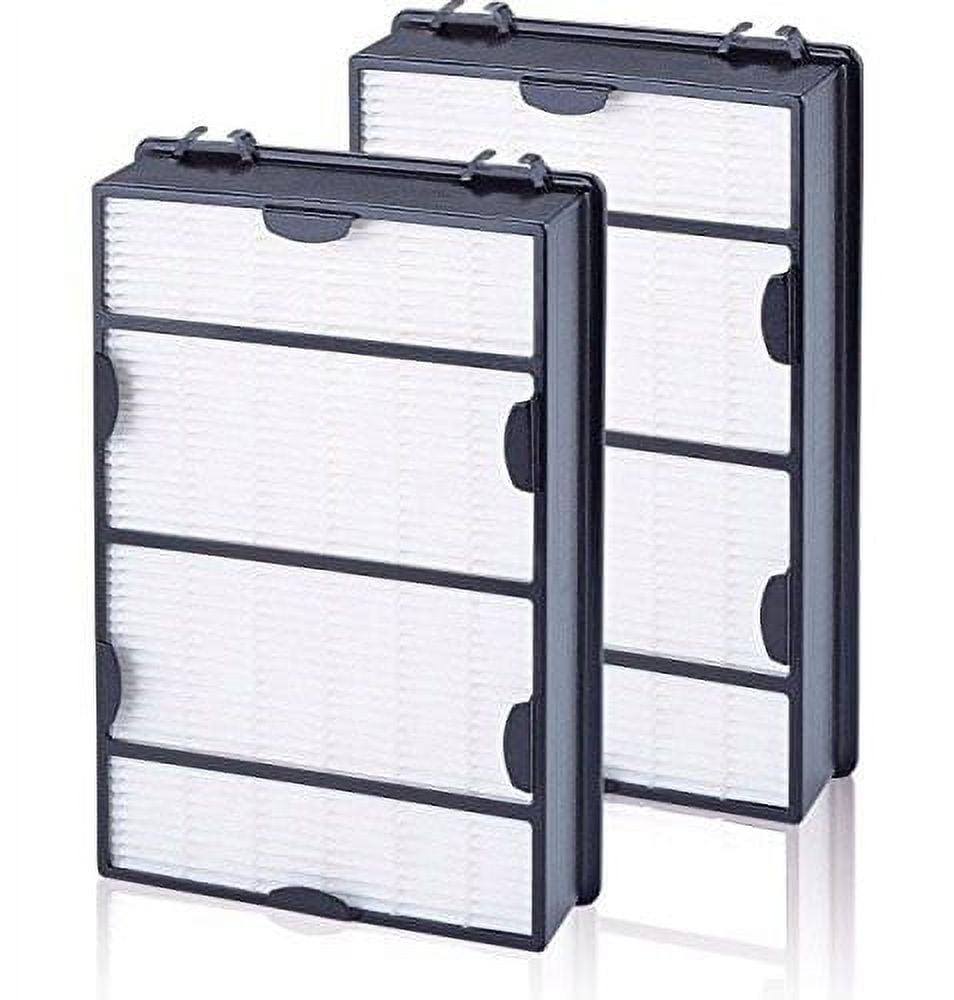 Nispira True HEPA Air Filter Replacement Compatible with Holmes Air Purifier HAPF600 HAPF600D HAPF600D-U2 Filter B, 2 Packs