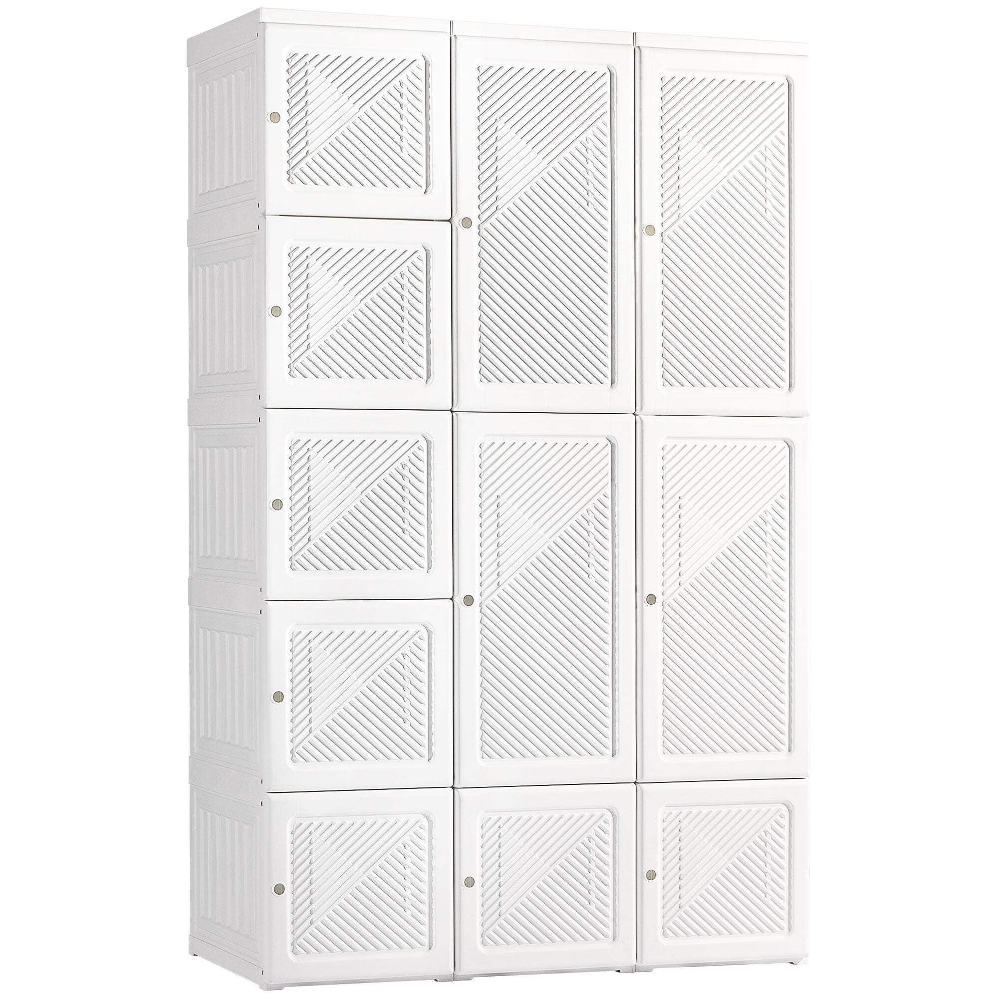 HomCom 27.25'' Fabric Portable Wardrobe