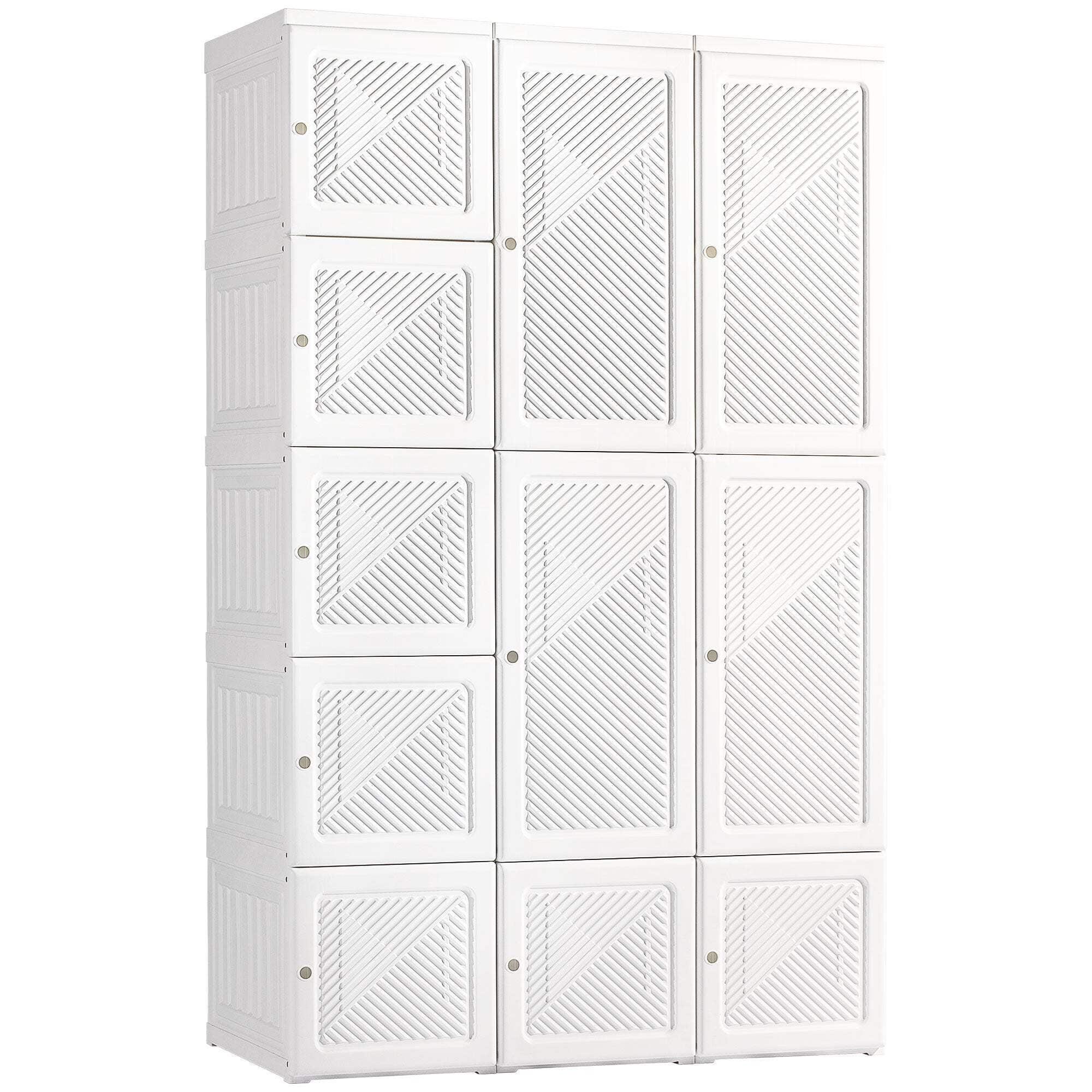 HomCom 27.25'' Fabric Portable Wardrobe