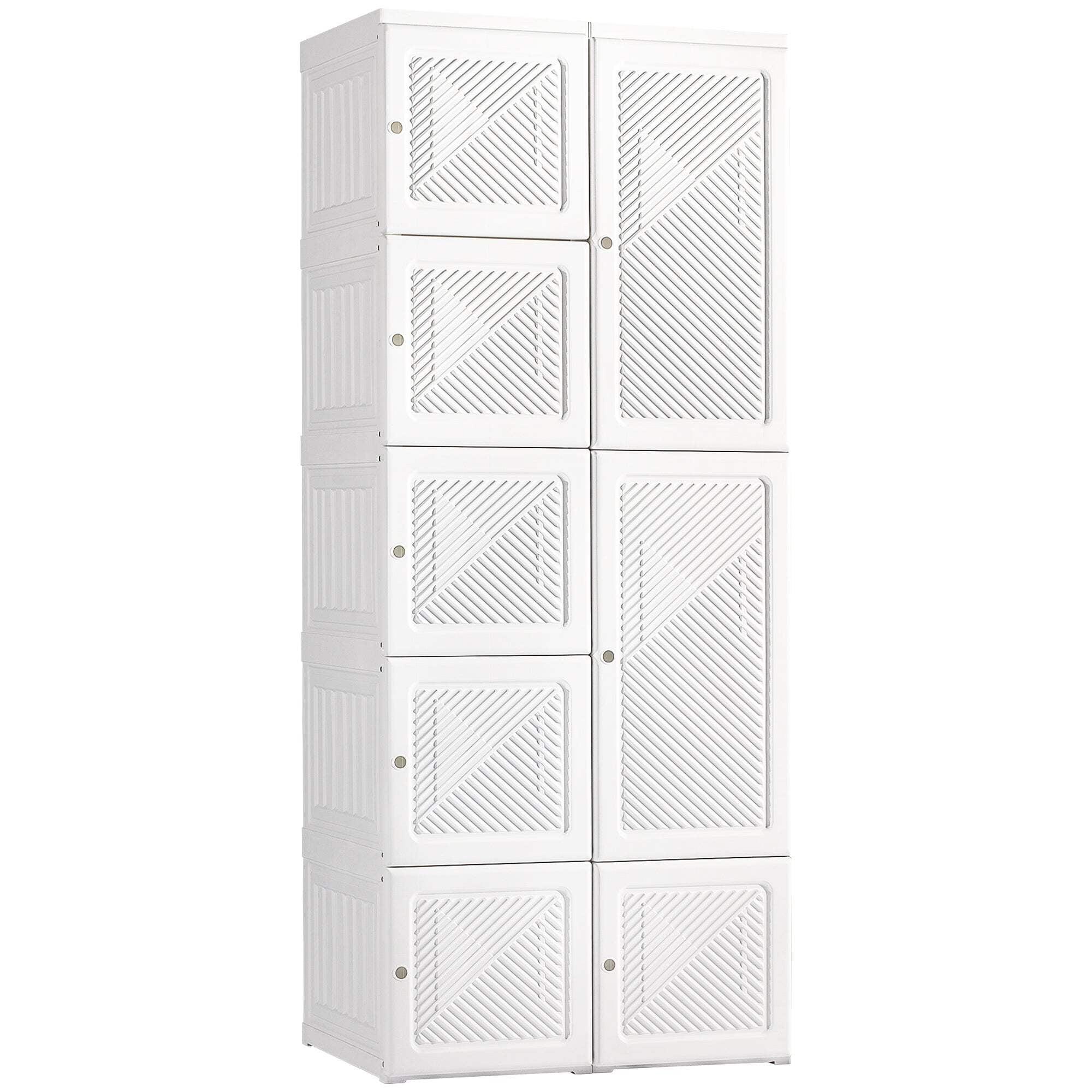 HomCom 27.25'' Fabric Portable Wardrobe