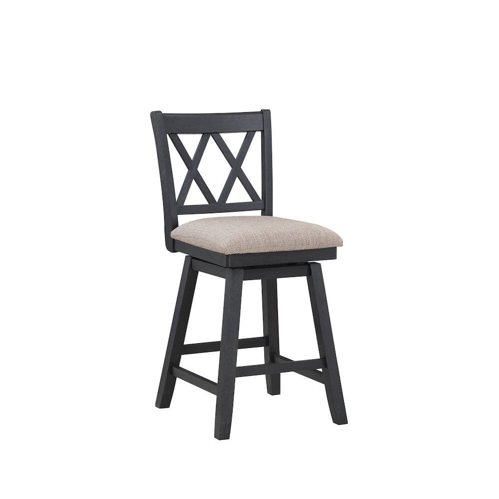 24" Brookline Xx Back Swivel Counter Stool - Home 2 Office