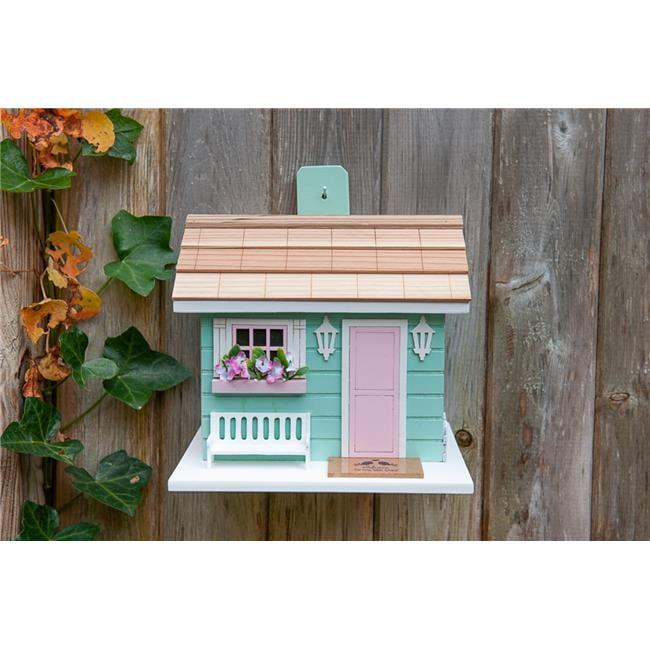 Nestling Series She Shed 7 in x 7.5 in x 6.5 in Birdhouse