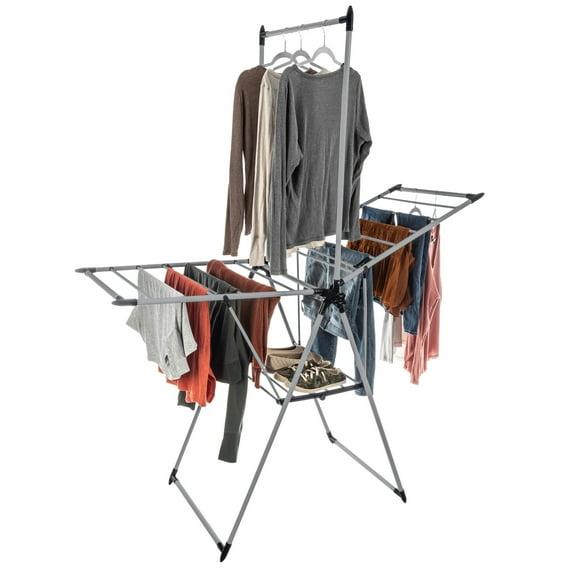 Home-Complete Clothes Drying Rack with 24 Rails