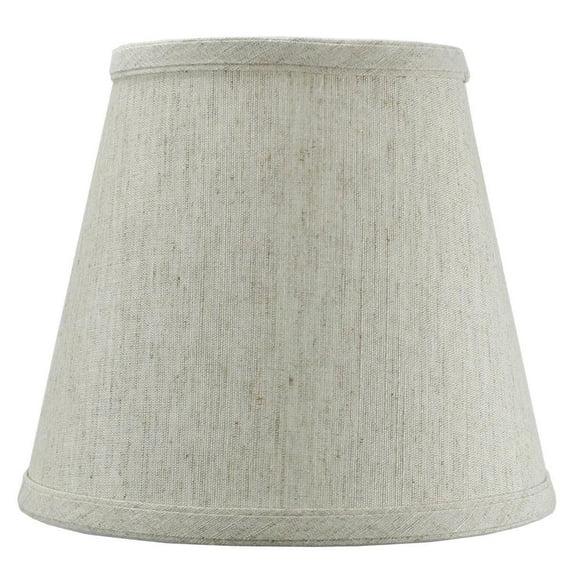 Home Concept Inc 7'' H x 8'' W Silk Empire Lamp Shade
