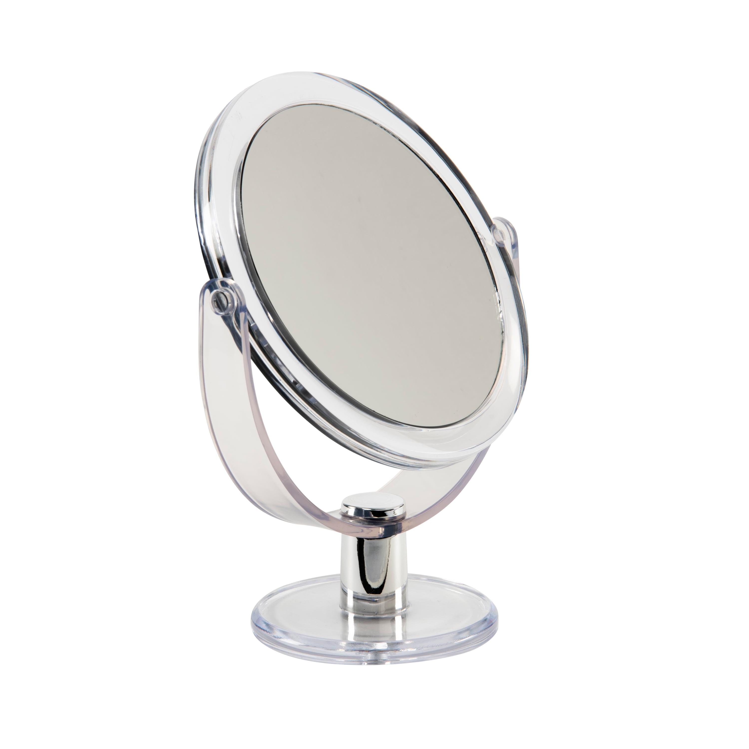 7" Vanity Rubberized 1X-10X Magnification Mirror - Home Details