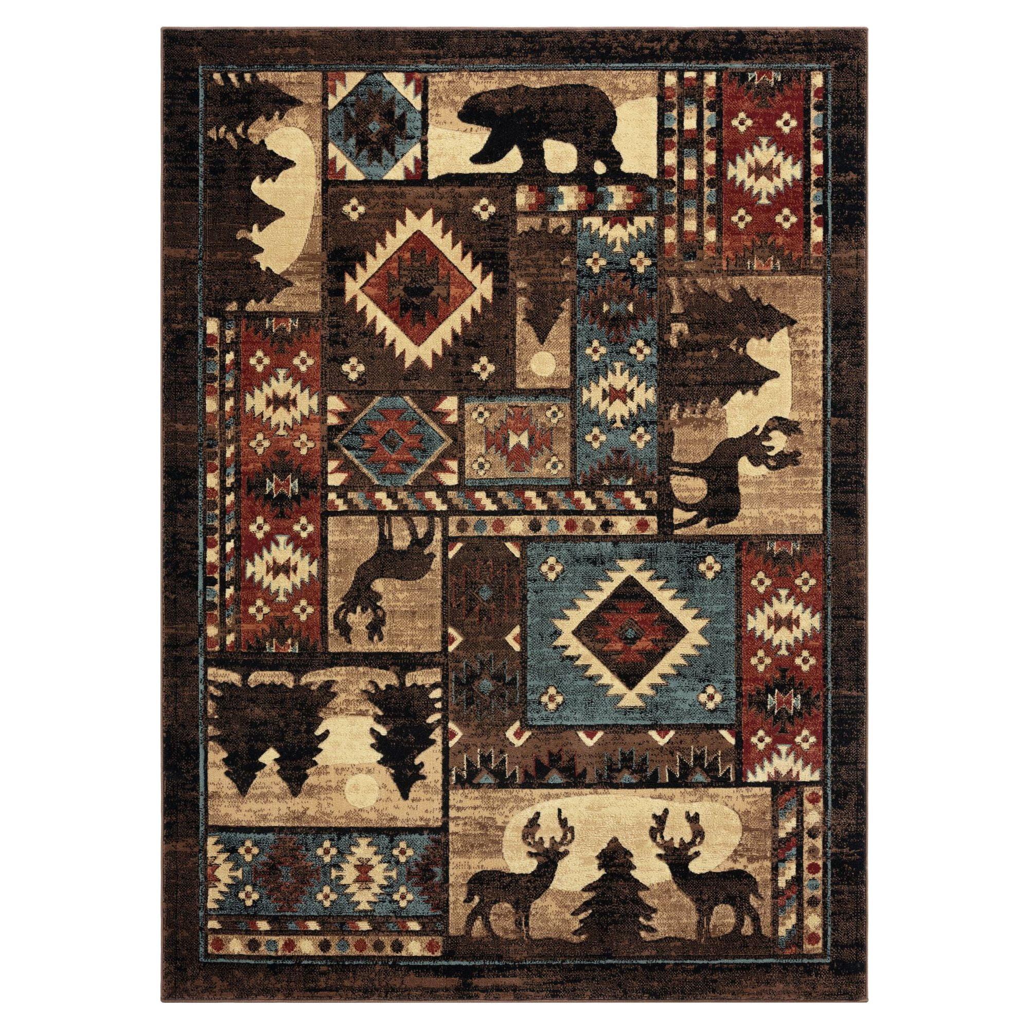 Home Dynamix Buffalo Bear Lodge Area Rug