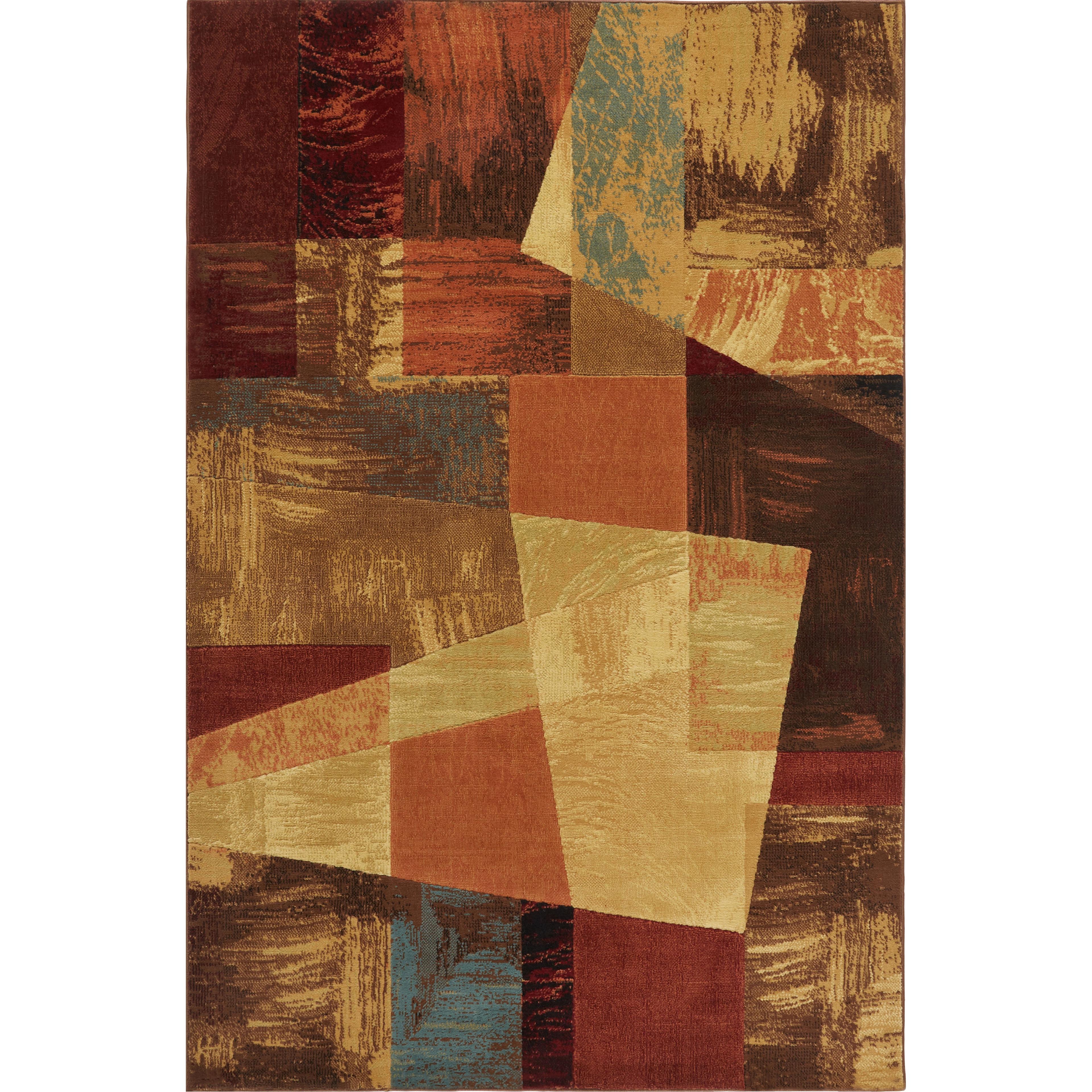 Home Dynamix Catalina Bismark Contemporary Geometric Area Rug