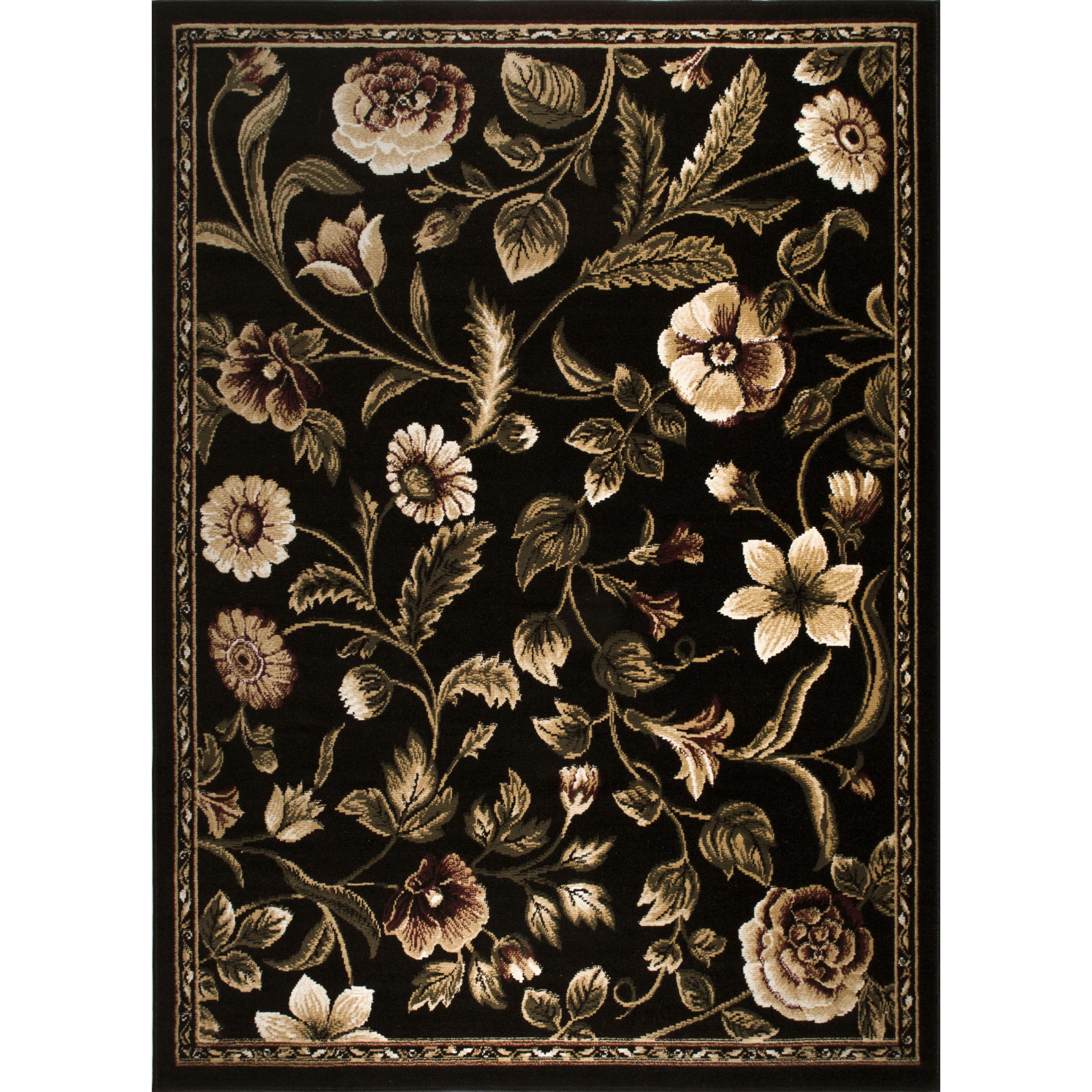 Home Dynamix Optimum Amell Traditional Floral Area Rug