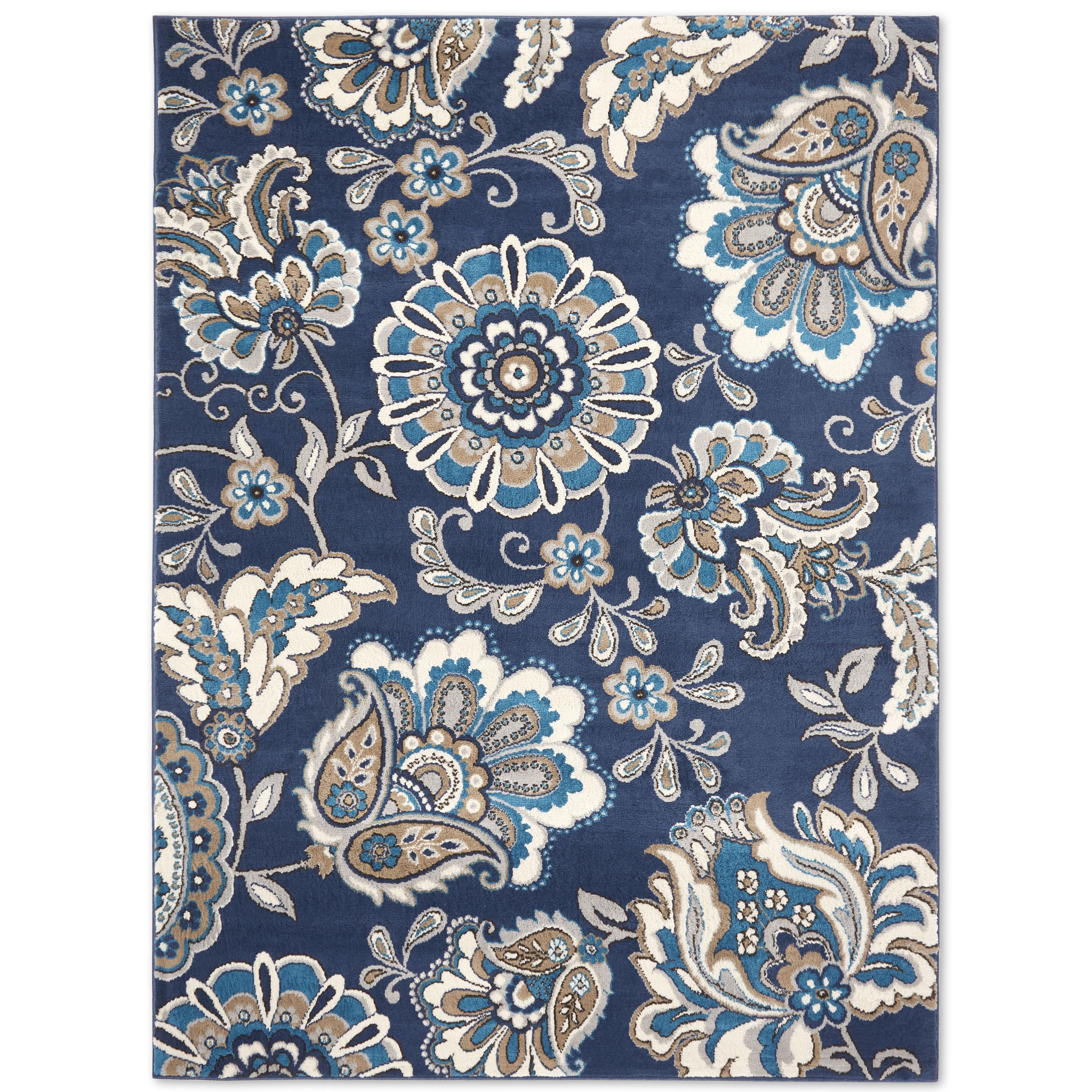 Home Dynamix Tremont Lincoln Bohemian Floral Area Rug